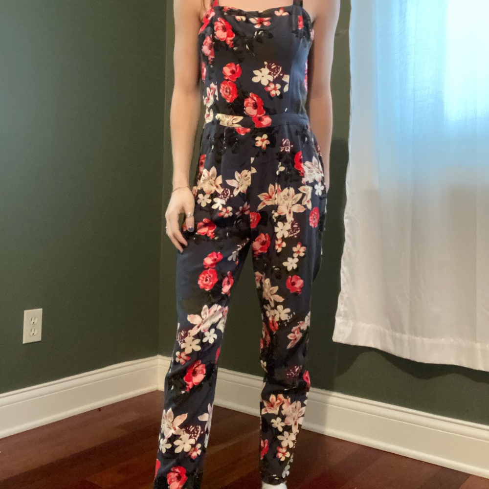 Floral body suit